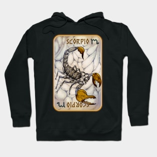 Scorpio Zodiac card Hoodie